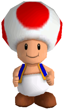 Toad danse pour t'accueillir
